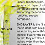 Apply Drywall Joint Tape and Compound Properly