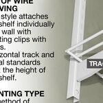 Increase Storage Space with Simple-to-Install Wire Shelving
