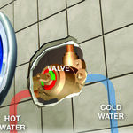 Replace a Shower Mixing Valve With a New One