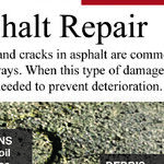 Repair Asphalt Driveway Gaps, Holes and Cracks