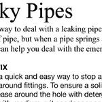 Make a Temporary Repair to a Leaking Sink Drain
