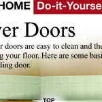 Replace Leaky Shower Curtain with Shower Doors