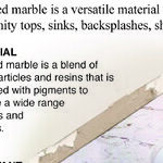 Cultured Marble Creates Elegant Bathroom Decor