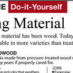 Redwood Is a Good, Insect-Resistant Material for Decks