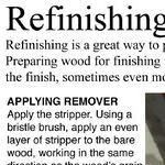 Remove Old, Worn Finish From Woodwork
