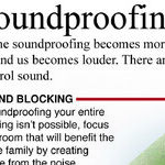 Reduce Noise From Outdoors and Indoors
