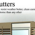 Add Indoor Louvered Window Shutters for Privacy
