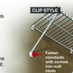 Wire Shelves Are Strong and Reasonably Priced