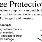 Don't Damage Existing Landscaping During Construction