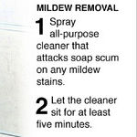 Remove Dark Mildew Stains on Grout