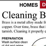 Restore Tarnished Brass Bathroom Fixtures