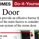 Add an Efficient Screen/Storm Door Yourself
