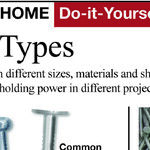 Use Different Nails for Different Projects