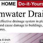 Design a Gutter-Drainage System Properly