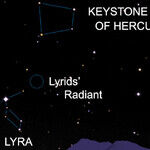 Enjoying the Lyrid Meteor Shower