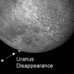 The Moon Meets Uranus
