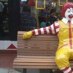Ronald Making Friends Grimace